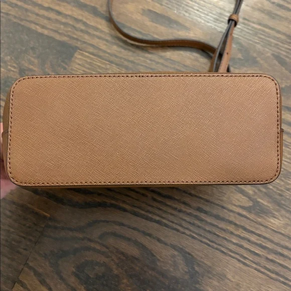 Michael Kors Brown Saffiano Cindy Crossbody - Picture 7 of 11